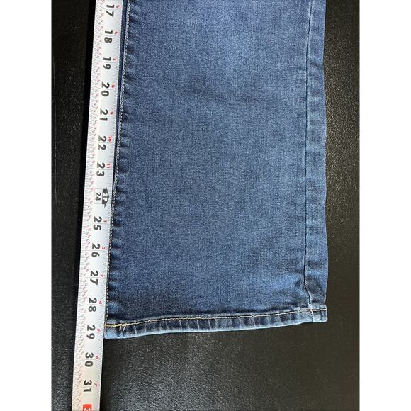 Sonoma Jeans Women's 16W Blue Mid Rise Bootcut Medium Wash Stretch Denim - Picture 9 of 10